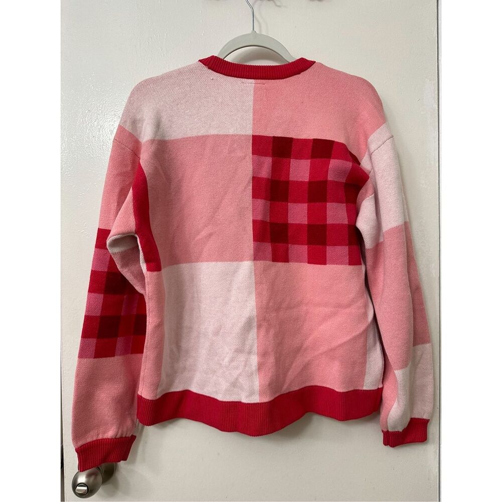 Strawberry Shortcake Gingham Patchwork Cardigan S… - image 2